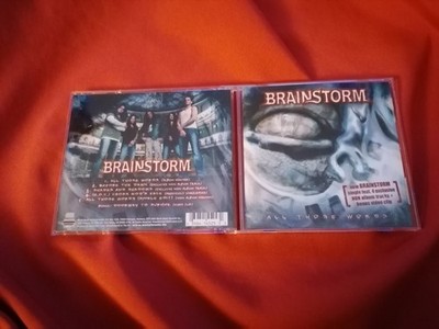 BRAINSTORM - All Those Words - Maxi Single CD - 2005
