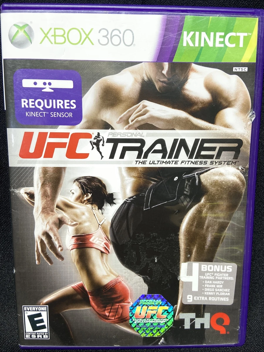 UFC Personal Trainer The Ultimate Fitness System Xbox 360 Game