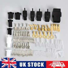 Motorcycle Wire Harness Loom Plug Bullet Connector Terminal Repair Kit Universal