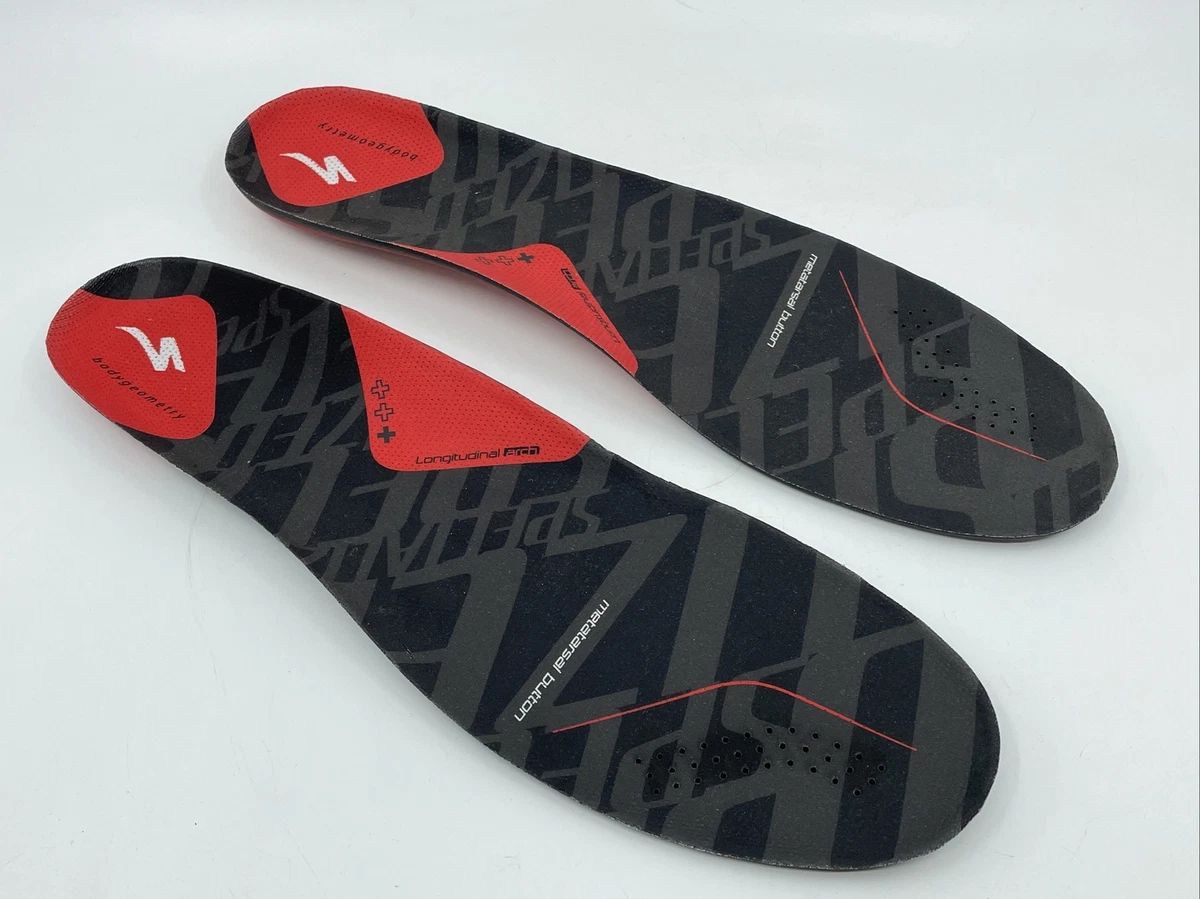 Specialized Body Geometry SL Footbed EU 48 49 Red Low Support