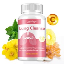 120pcs Lung Cleanse -Respiratory Health, Strengthen Immune System,Overall Health