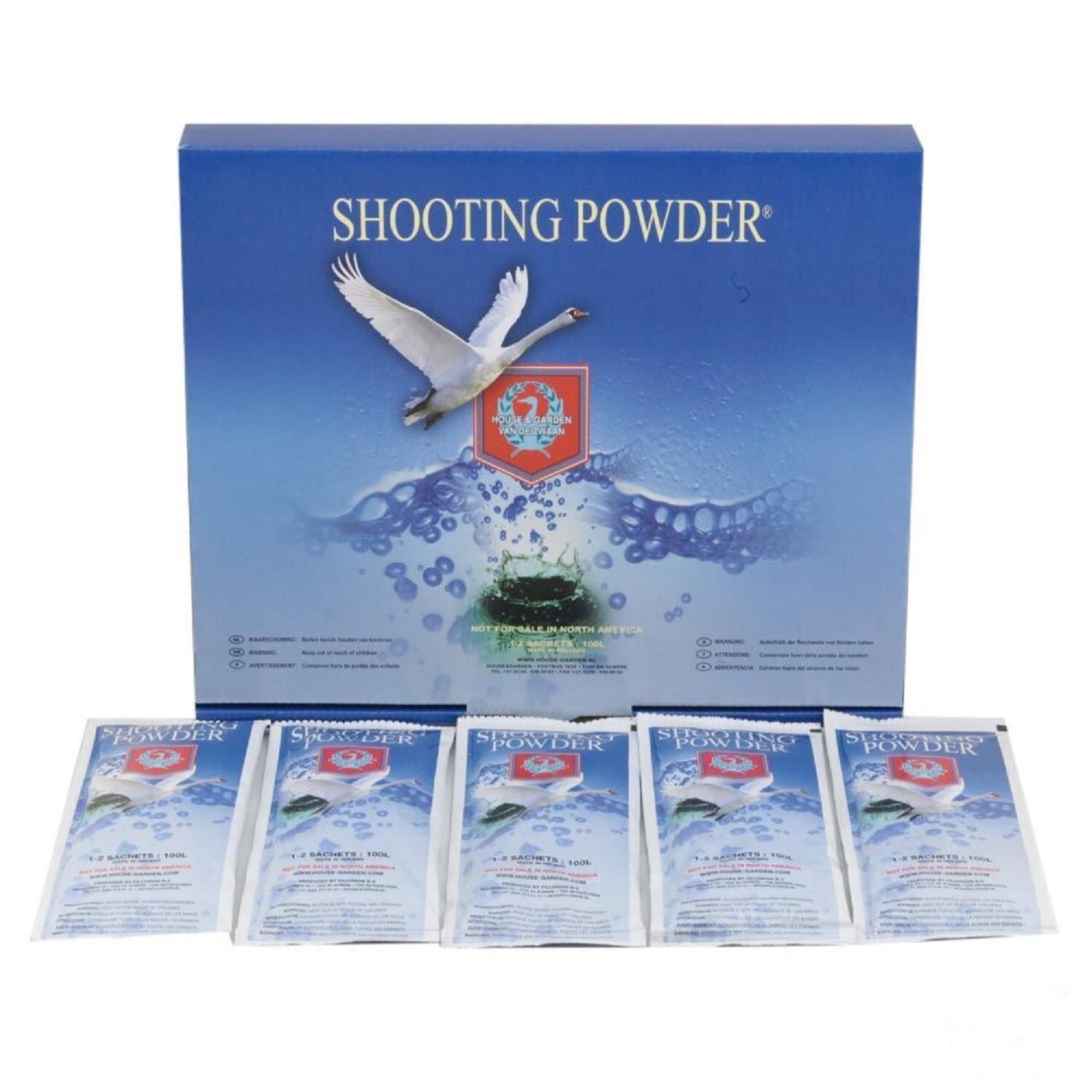 Shooting Powder Flower Booster House & Garden 5 Sachets