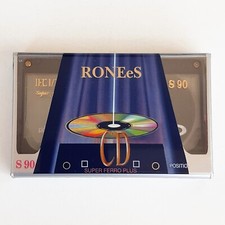 Audio Cassetta RONEeS Super Ferro Plus 90 - Sigillata - no Tdk o Maxell MAR
