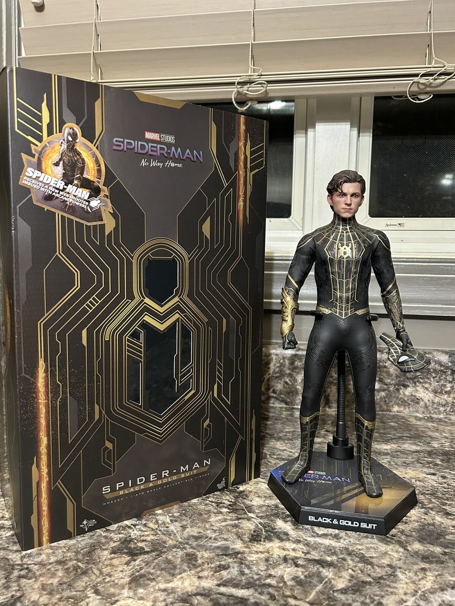 その他 MEDICOM TOY - BE@RBRICK SPIDER-MAN BLACK &amp; GOLD SUIT BE@RBRICK SERIES 50