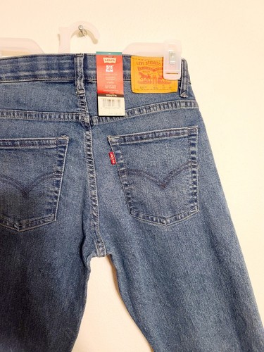 **NEW WITH TAGS** Boy's LEVI'S 511 Slim Fit Jeans Size 14 Blue 27x29 - Picture 3 of 5