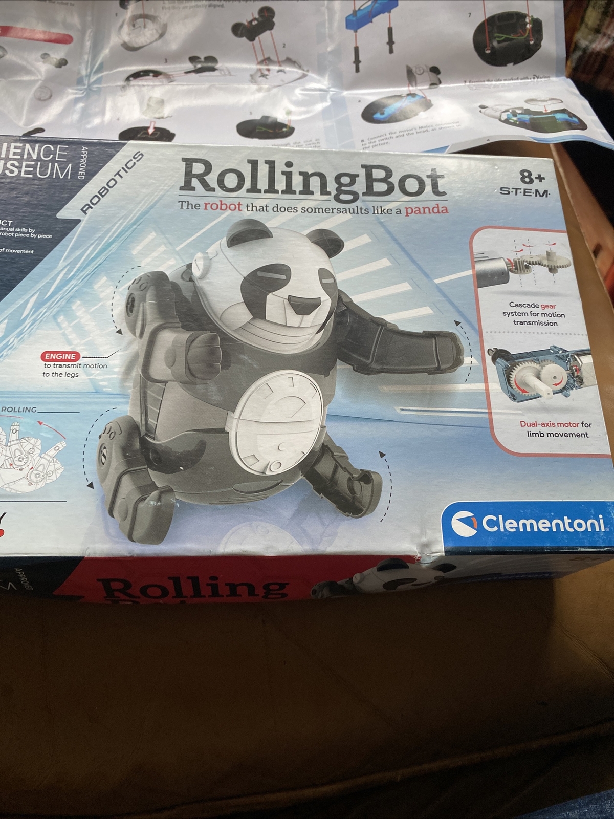 bin Clementoni 61511 Science Museum Rolling Bot Kids Children Play Fun Toy Age