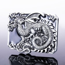 Unique Bold Dragon Claw Silver Belt Buckle Fits Up To 1-5/8" Wide Belt