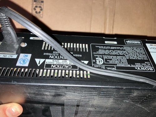 Parts SONY EV-C200 Standalone Hi8 Vcr 8mm Video8 - Afbeelding 6 van 11