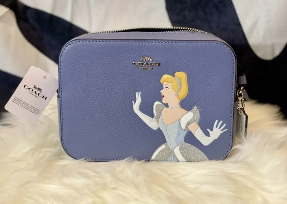 NWT Coach C3406 Disney X Mini Camera Bag with Cinderella Limited