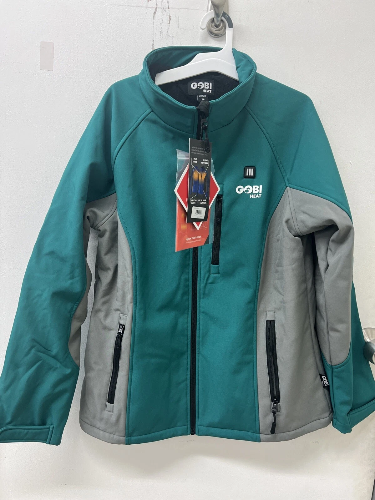 Gobi Heat Women's Sahara 3 Zone Heated Jacket, Fill Zip, Oasis, Choose Size
Opens in a new window or