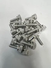 Knurled Thumb Screw Aluminum 10-32 Thread 5/8 length - 20 Pieces -  7111A