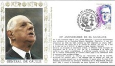 G194+ FDC ENVELOPPE 1er JOUR   HOMMAGE  AU GENERAL DE GAULLE