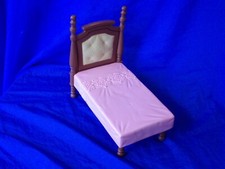 Fisher Price Loving Family Doll House Four Poster Bed HTF 