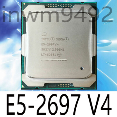 Intel Xeon E5-2697 V4 SR2JV 2.30GHz 18-Core LGA2011-3 X99 Server CPU Processor