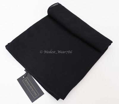 Bamboo Modal Woven Hijab Scarf Shayla Shawl Muslim Headscarf 180x70cm 33 Colors