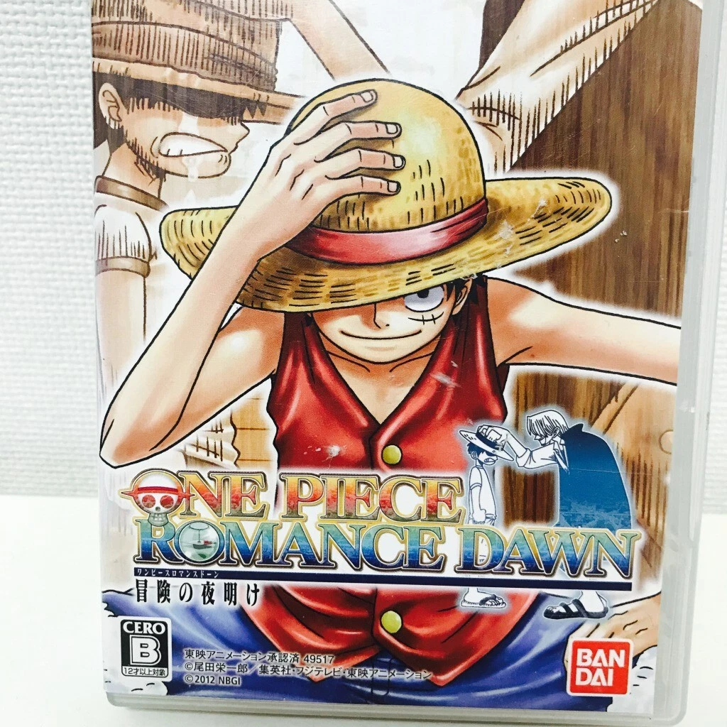 ONE PIECE Romance Dawn PSP Sony Japan PlayStation Anime Luffy