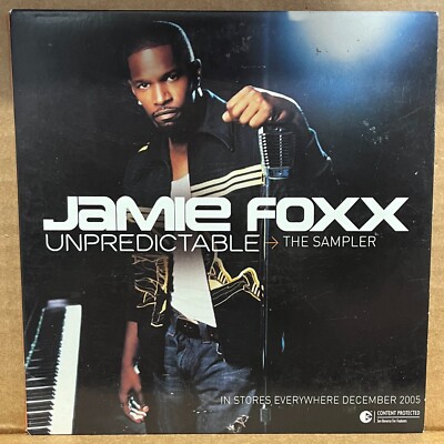 Jamie Foxx Unpredictable..the Sampler 3trk Promo CD 2005 Kanye Ludacris