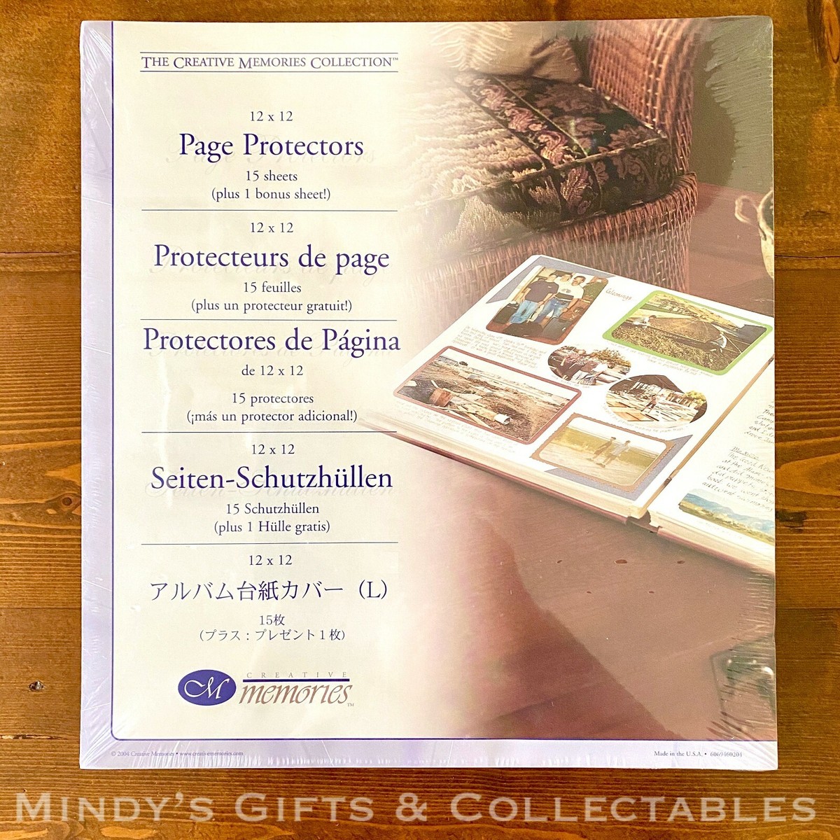 Rare Premiere Creative Memories Mulberry & Sapphire 12x12 Album