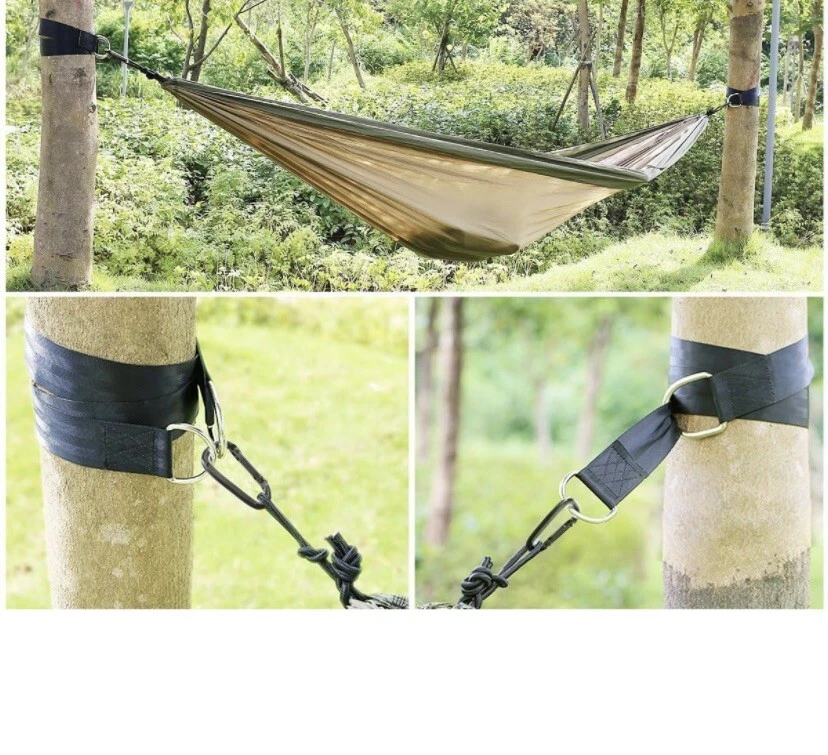 Tree Swing Straps (Set of 2), Tree Hanging Kits 5ft Length with 2 Heavy Duty - Image 3 of 4