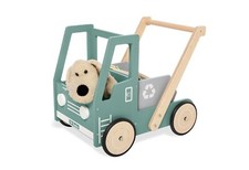 Chariot de Marche Trotteur Camion Benne En Bois Neuf Pour Enfants