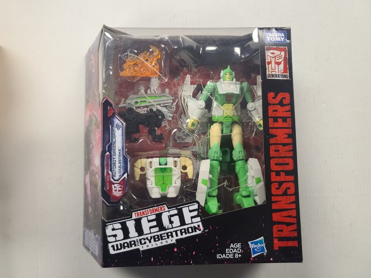トランスフォーマー シージ オートボット グリーンライト＆ダズルストライク Transformers Siege WFC GREENLIGHT & DAZLESTRIKE War Deluxe Class