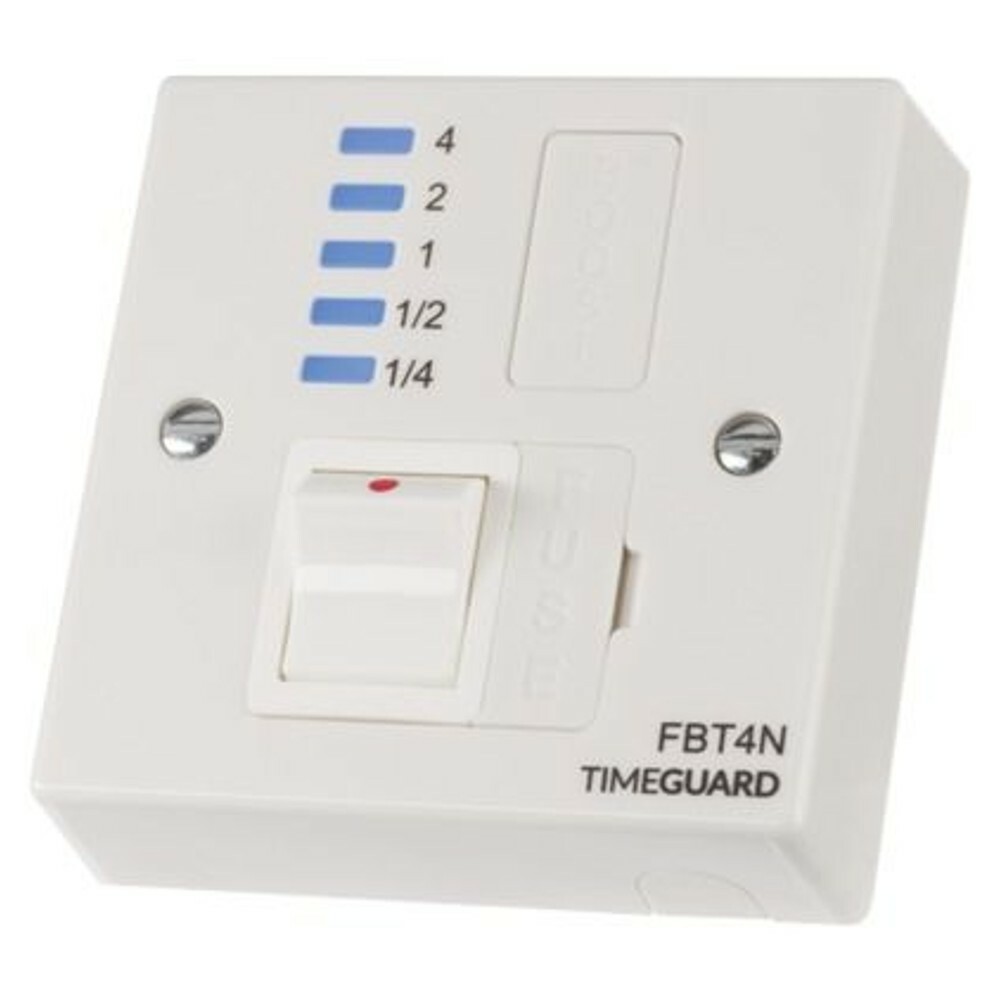 Timeguard FBT4N 4 Hour Electronic Boost Timer and Fused Spur