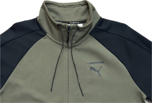 PUMA EVO T7 HERREN OLIV NIGHT FULL ZIP JACKE GR. S, 573350-14 - Bild 3 von 6