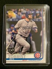 Ben Zobrist Cubs 150th Anniversary 9 2019 Topps Series 1 Baseball