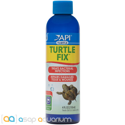 API Turtle Fix 4oz Treats Bacterial Infections Repairs Damaged Tissue and Wounds