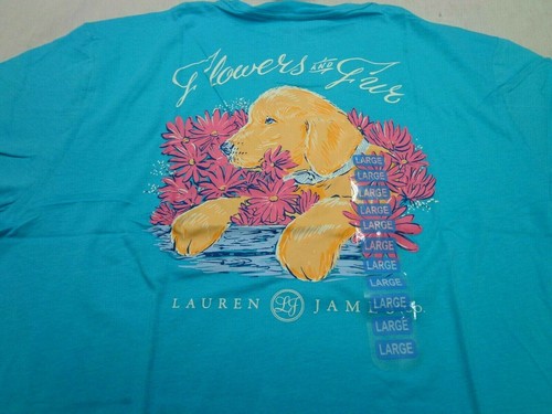 Flowers \u0026 Fur' Puppy Dog Graphic Pocket 