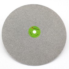 Grit 80 Diamond coated 10" inch Flat Lap wheel Lapidary lapping Grinding Disc