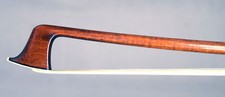 A very fine old German certified violin bow by H.R. Pfretzschner, ca.1890.
