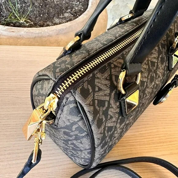 MICHAEL KORS Grayson Small Empire Signature Logo Duffel