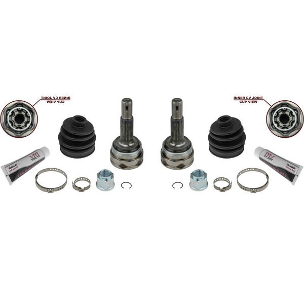 2X NTY Gelenksatz Antriebswelle Gelenk Hinten FüR Toyota RAV 4 III _A3_ 2.0 4WD-image