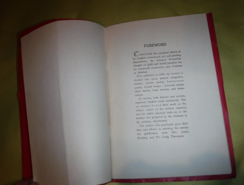 APPLETON WISCONSIN HIGH SCHOOL 1952 PATTERNS OF STAR DUST QUILL & SCROLL JOURNAL - Picture 6 of 11