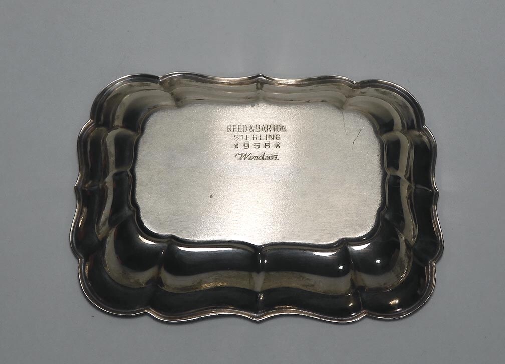 Vintage Reed & Barton Windsor Sterling Silver Nut Dish 958 | eBay