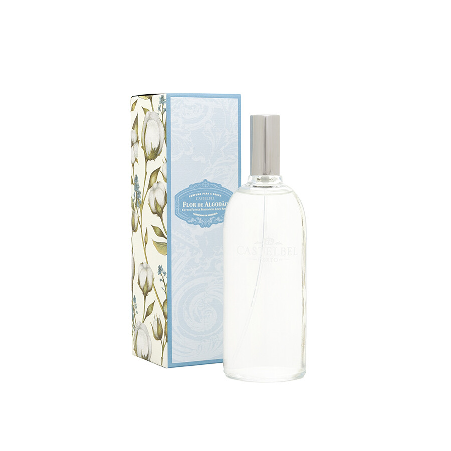 Castelbel Cotton Flower Linen Spray 100ml | Profumo Bucato di Lusso