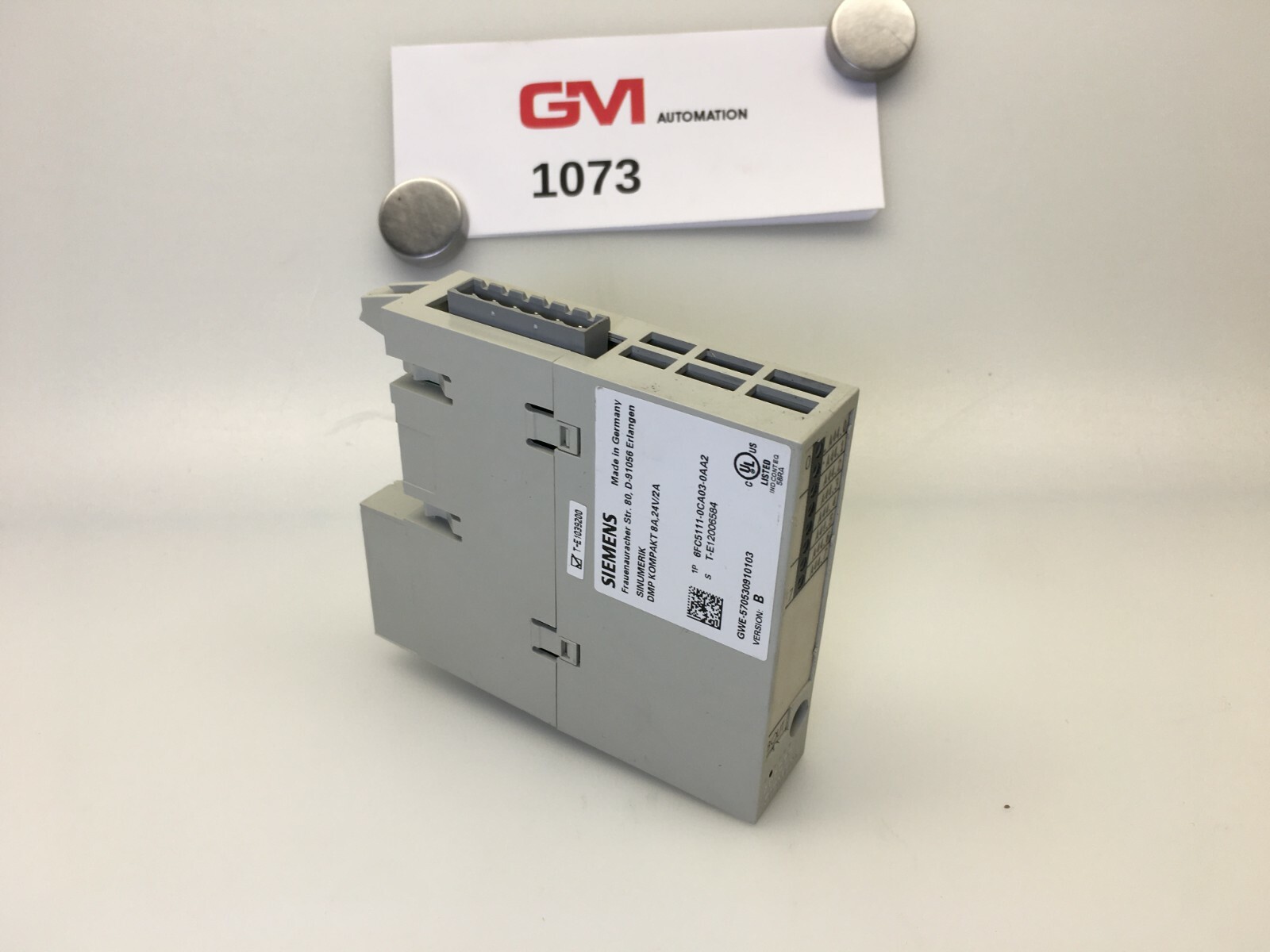 Siemens Sinumerik DMP Compact Module 6FC5111-0CA03-0AA2 840C/840CE Version B
