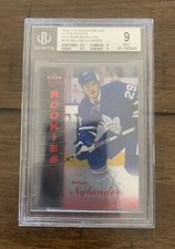 2016-17 William Nylander Fleer Showcase Ultra Rookies Platinum BGS 9 Mint RC /99