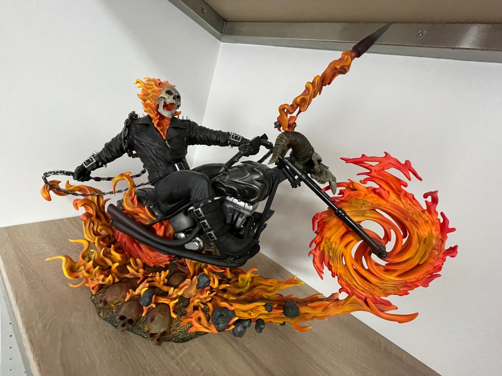 Ghost Rider XM Studios Statue Marvel, No Sideshow PF, No Prime 1 eBay