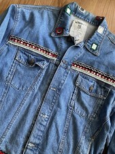 Customized vintage jean jacket size L