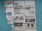 Vintage 1980s Watkins Glen/ Glen Racing News May June July/ Misc 80s News Items — photo 1