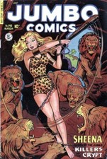 Cover of Jumbo Comics #145