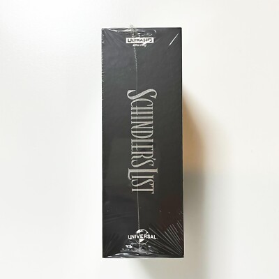 SCHINDLER'S LIST [4K+BONUS] STEELBOOK BOXSET SILVER LABEL HDZETA