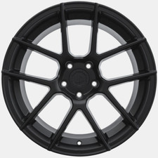 19 Inch Wheels Rims Set Of 4 Staggered 8.5 9.5 Wide 5x112 Fits Mercedes Black