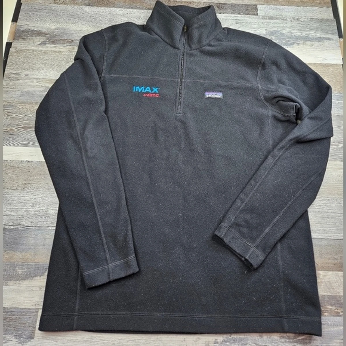 Black patagonia top quarter zip