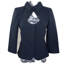 L.a.m.b. 6 Gwen Classy Grunge Flirty Military Punk Blazer Jacket