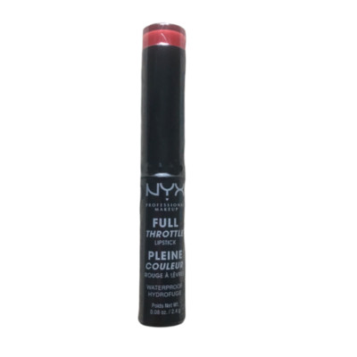 NYX Full Throttle Lipstick Lip Stick Waterproof FTLS09 Jolt