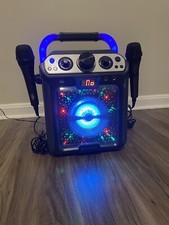 Singing Machine Groove Cube Hype Karaoke Party Microphone