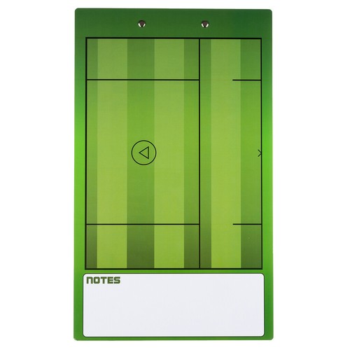 Elite Clipboards Double Sided Dry Erase Coach Lacrosse Marker Board